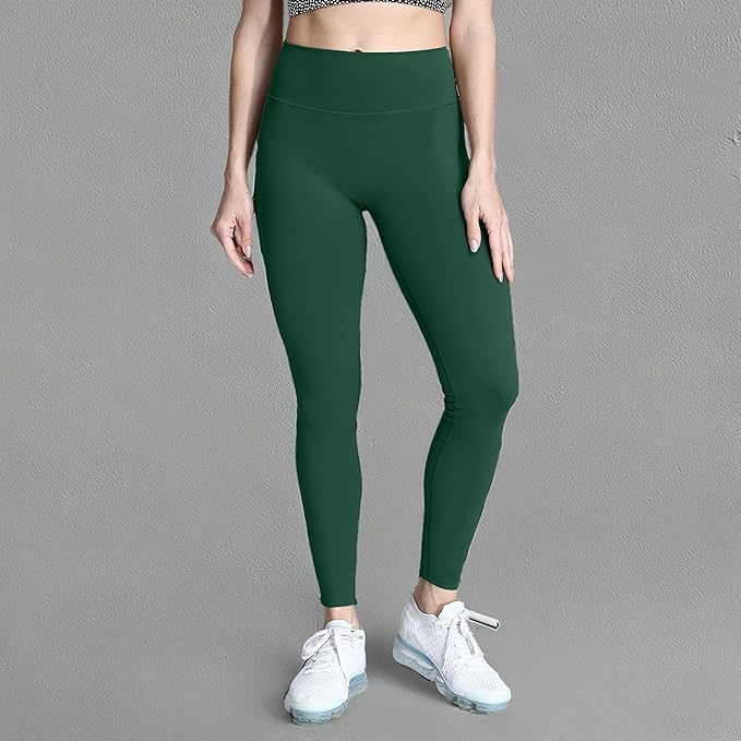 Aoxjox High Waisted Workout Leggings for Women Trinity Yoga Pants 26.5"