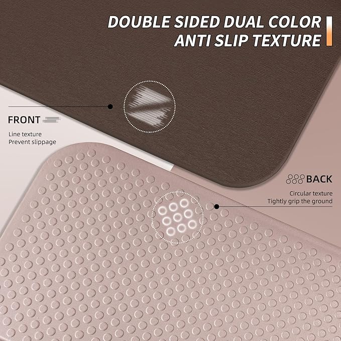 PAIDU Foldable Fitness Yoga Mat | 2/5" (10MM) Extra Thick | SGS Certified Non-Slip TPE | 75x26" Extra Long-Wide | Portable & Easy Store | for Yoga, Pilates, Home Gym & Full-Body Workouts
