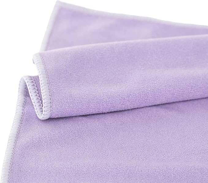 Shandali GoSweat Non-Slip Hot Yoga Towel with Super-Absorbent Soft Suede Microfiber in Many Colors, for Bikram Pilates and Yoga Mats.