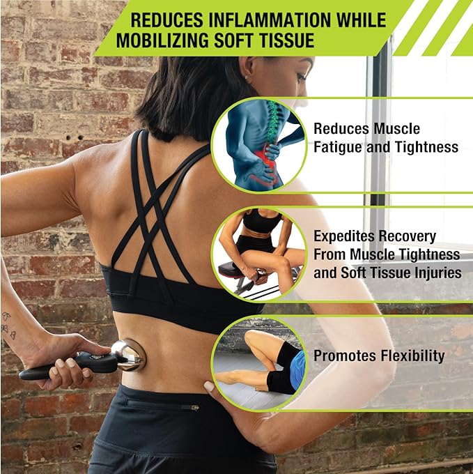 Pro-Tec Athletics Rollers, RM Extreme, RM Extreme Mini Roller, Cryosteel Ice Roller, Portable Roller, Deep Tissue Massage, Muscle Relief, Hamstring, Quadriceps, Multi-Directional, Enhance Performance