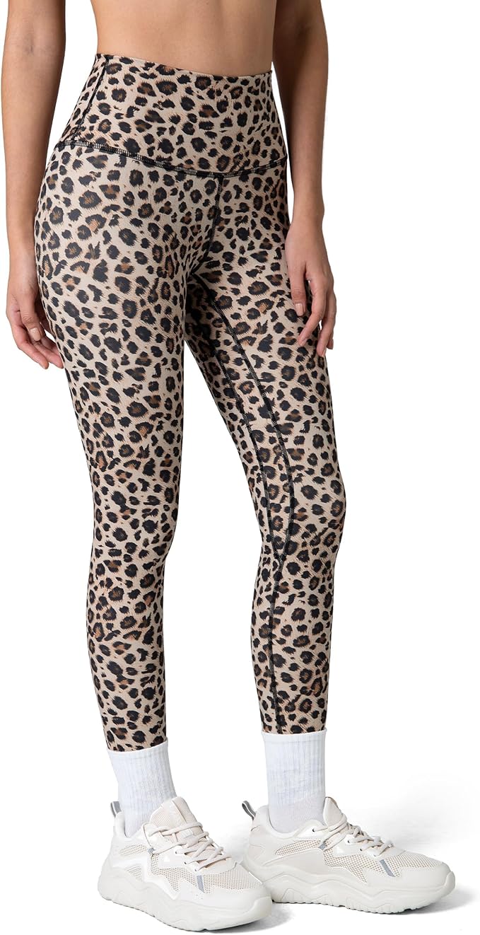 Colorfulkoala Women's High Waisted Tummy Control Workout Leggings Full Length Ultra Soft Yoga Pants 28"