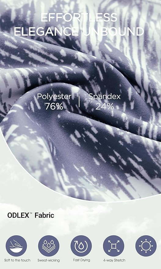 ODODOS Women's High Waisted Yoga Capris with Pockets, Tummy Control Non See Through Workout Athletic Running Capri Leggings