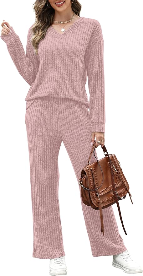 RUMIA Lounge Sets for Women 2026 Vacation Matching Track Suits Sweater Fall Outfits (S-2XL)