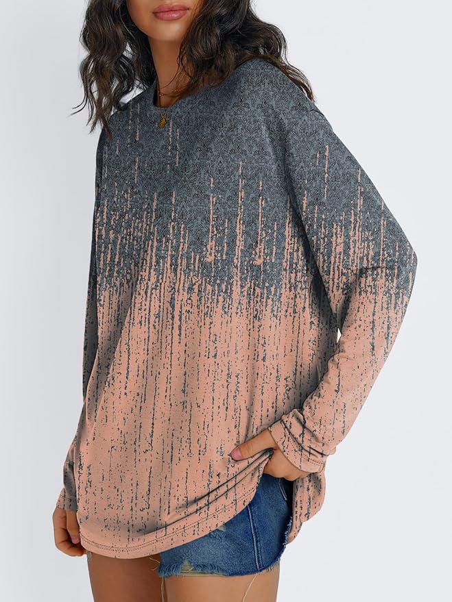 Trendy Queen Womens Spring Tops Oversized Long Sleeve T Shirts 2026 Basic Tee Fall Casual Workout Y2K Clothes