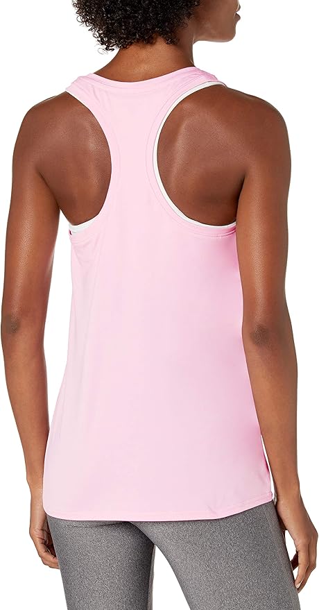 Amazon Essentials Women's Active Quick Dry Tech Stretch Racerback Scoop Neck Tank Top, Multipacks