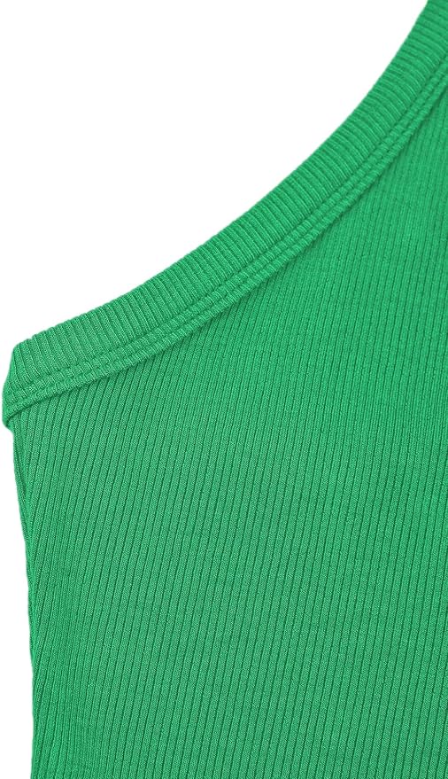 iGENJUN Workout Tops for Women Racerback Basic Tank Summer 2026 Camisole V Neck Slim Fit Ribbed Sleeveless