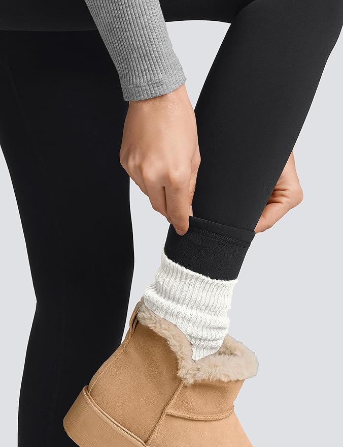 Unthewe Naked-Feel No Front Seam Leggings for Women - High Waisted Buttery Soft Workout Yoga Pants 25"
