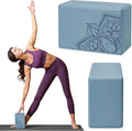 Gaiam Yoga Block - Supportive Latex-Free Eva Foam - Soft Non-Slip Surface with Beveled Edges for Yoga, Pilates, Meditation