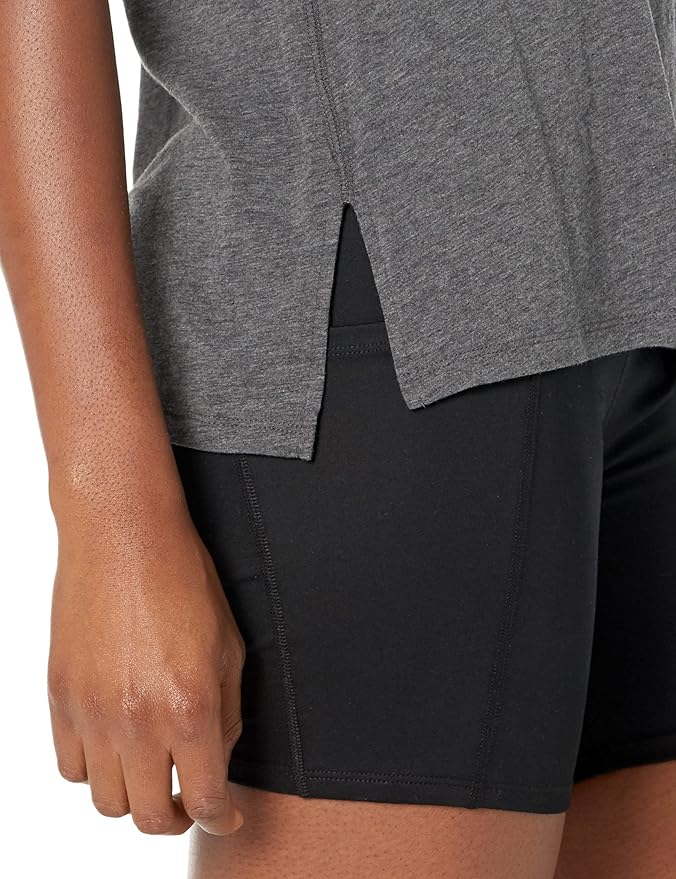 Amazon Essentials Women's Soft Cotton Relaxed-Fit Workout Tank Top (Available in Plus Size)