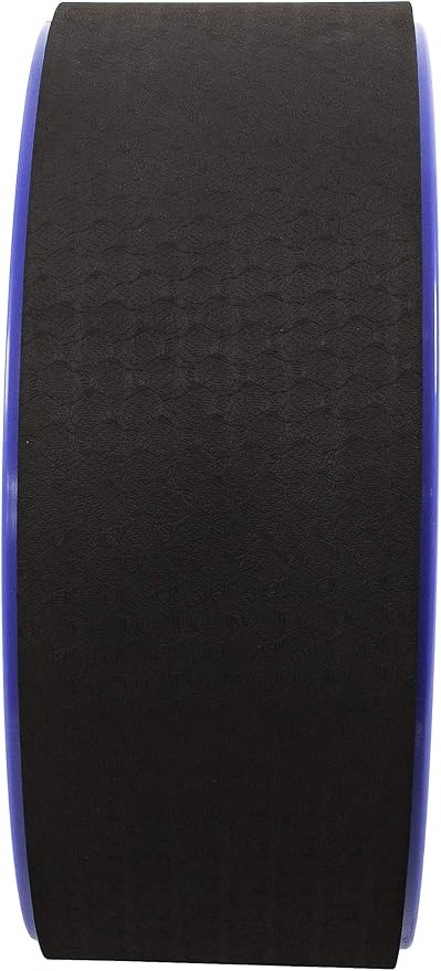 Fitvids Yoga Wheel for Stretching - Comfortable Support for Poses and Backbends, Multiple Colors