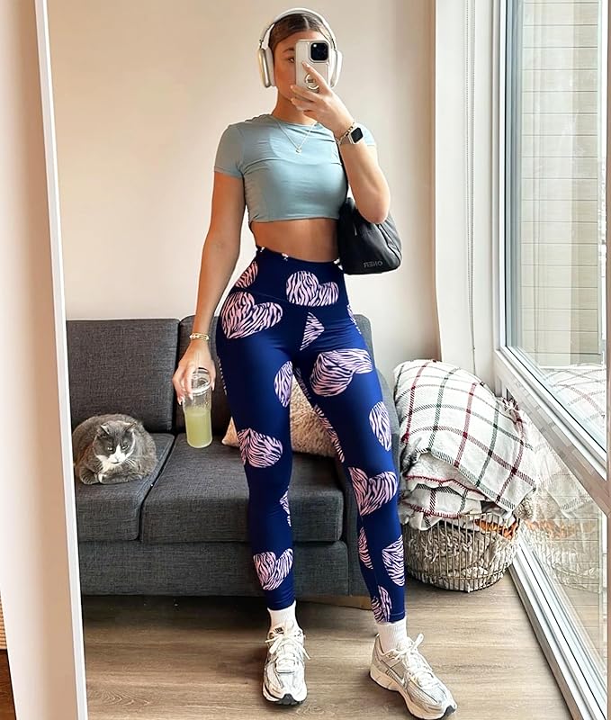 NEW YOUNG 3 Pack Leggings with Pockets for Women,High Waisted Tummy Control Workout Yoga Pants