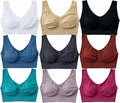 Hiking Gril Women's Comfort Wirefree Bralette Unpadded Sleep Yoga Bra