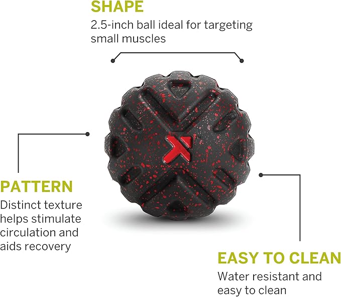 TRIGGERPOINT Foam Massage Ball - Deep Tissue Relief for Muscle and Joint Pain - Mimics Therapist's Hands - Targets Small Muscle Tightness - Lightweight & Easy to Clean