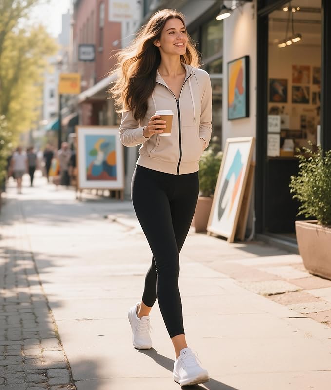 NEW YOUNG 3 Pack Leggings with Pockets for Women,High Waisted Tummy Control Workout Yoga Pants