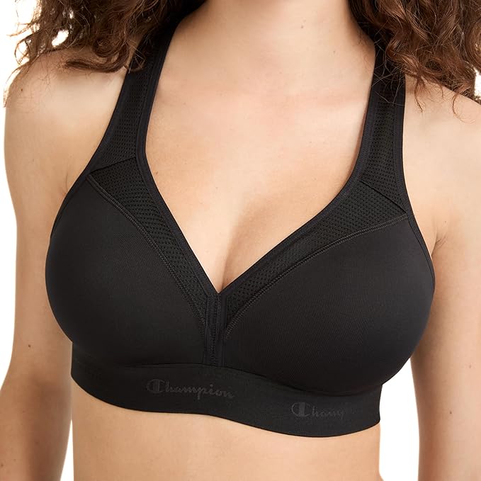 Champion Women's Curvy Sports Bra Textured