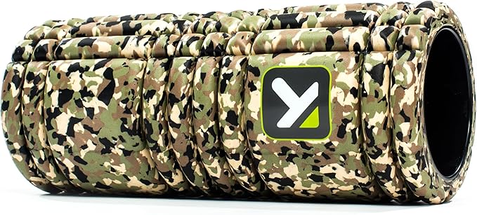 TriggerPoint Grid 1.0 Foam Roller - 13" Multi-Density Massage Roller for Deep Tissue & Muscle Recovery - Relieves Tight, Sore Muscles & Kinks, Improves Mobility & Circulation - Targets Key Body Parts