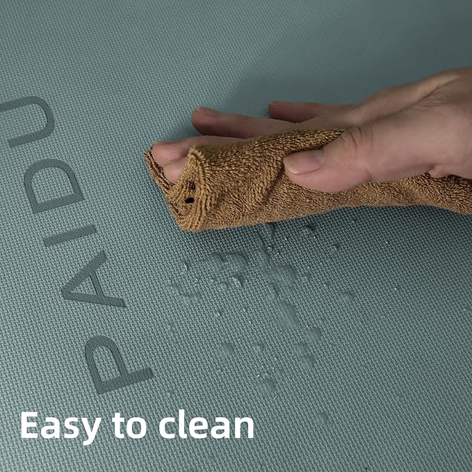 Yoga Mat Non Slip Anti-tear,extra thick-2/5 inch（10MM）High Resiliency Professional POE Yoga Mats for Women Men Kids,72"x24"inch,Workout, Yoga, Pilates and Floor Exercise, with Carrier Strap