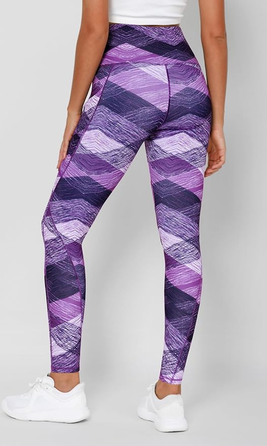 ODODOS Women's High Waisted Yoga Leggings with Pockets, Tummy Control Non See Through Workout Athletic Running Yoga Pants