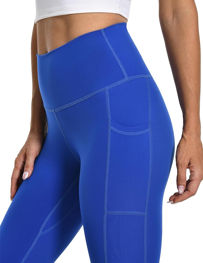 Colorfulkoala Women's High Waisted Yoga Pants 7/8 Length Leggings with Pockets