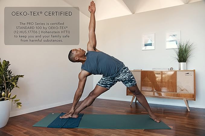Manduka PRO Yoga Mat – Premium 6mm Thick Mat, High Performance Grip, Ultra Dense Cushioning for Support and Stability in Yoga, Pilates, Gym and Any General Fitness