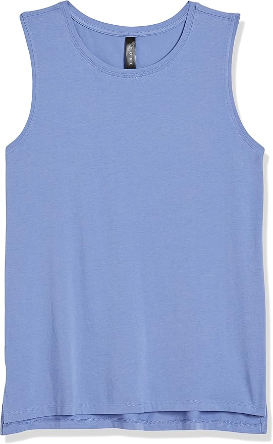 Amazon Essentials Women's Soft Cotton Relaxed-Fit Workout Tank Top (Available in Plus Size)