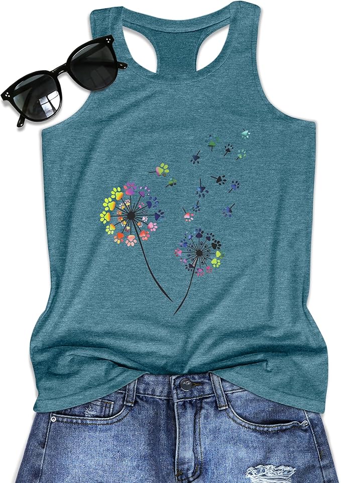 JILUVIN Tank Tops for Women Racerback Summer Sleeveless Casual Graphic Basic Top Shirts 2026