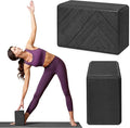 Gaiam Yoga Block - Supportive Latex-Free Eva Foam - Soft Non-Slip Surface with Beveled Edges for Yoga, Pilates, Meditation