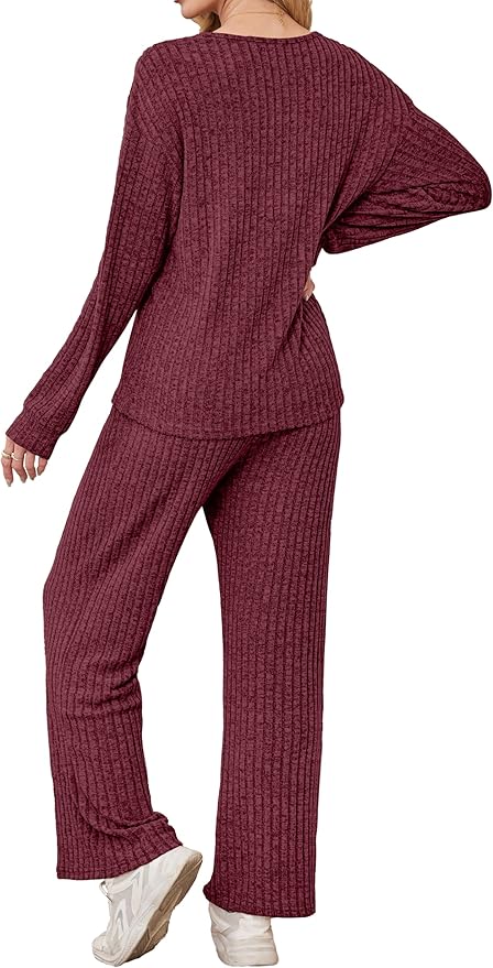 RUMIA Lounge Sets for Women 2026 Vacation Matching Track Suits Sweater Fall Outfits (S-2XL)