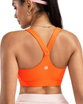 RUNNING GIRL Sports Bras for Women, Molded Cup High Impact Sports Bra Workout Bras for Women High Support Racerback