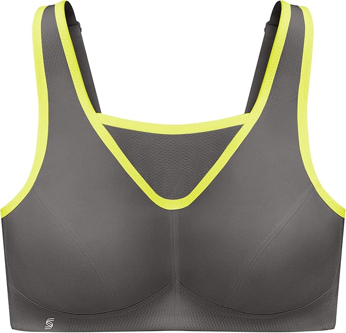 Full Figure Plus Size No-Bounce Camisole Sports Bra Wirefree #1066