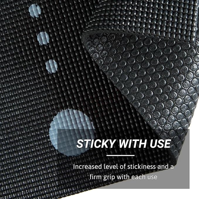 𝗘𝘃𝗲𝗿𝘆𝗱𝗮𝘆 𝗬𝗼𝗴𝗮 Mat Premium Edition, Non-Slip Exercise & Fitness Mat - Eco-Friendly, Anti-Tear, 3-5mm Thickness for Yoga, Pilates & Floor Workouts