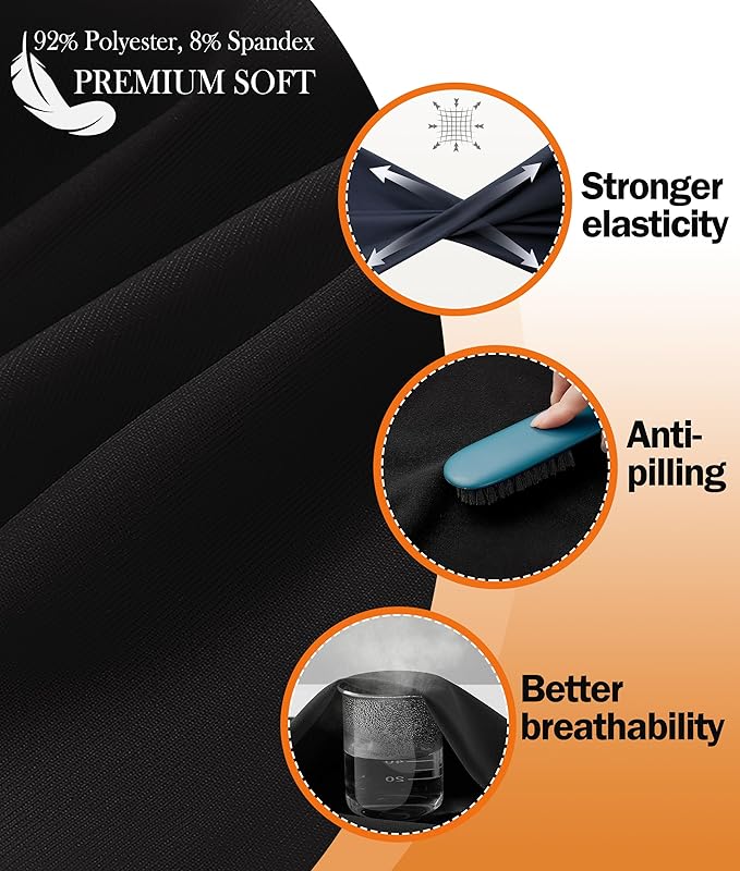 NEW YOUNG 3 Pack Leggings with Pockets for Women,High Waisted Tummy Control Workout Yoga Pants