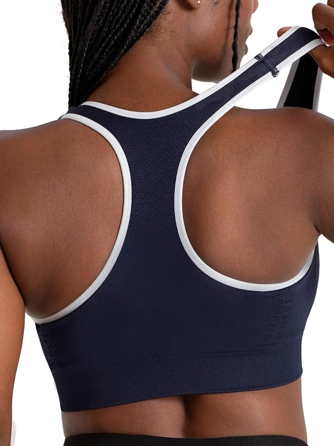 SHAPERMINT Sports Bras for Women - Workout Bras for Women, Plus Size Sports Bra, Workout Tops for Women High Support