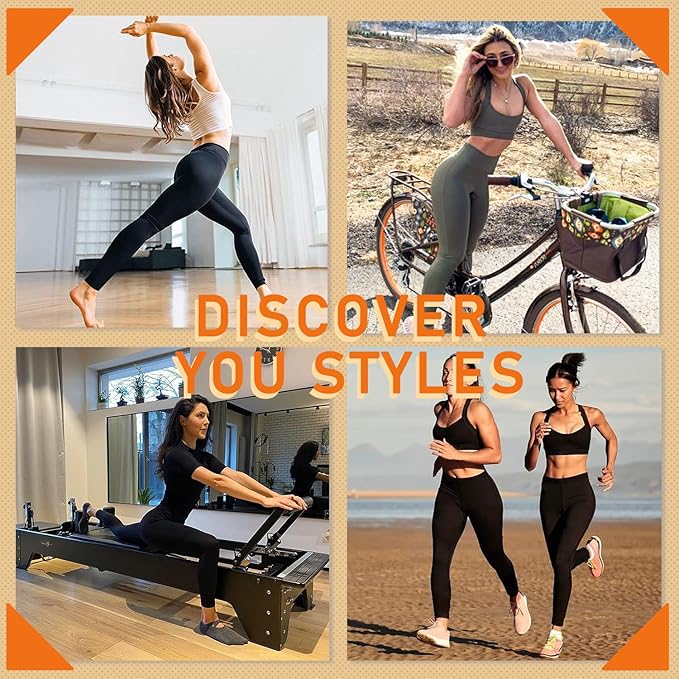 FULLSOFT 3 Pack Leggings for Women High Waisted Soft Black Yoga Pants for Workout Athletic Running Reg & Plus Size