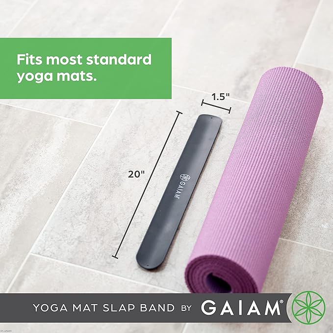 Gaiam Yoga Mat Strap Slap