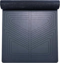 agoy PRO+ WARRIOR - Premium Non-Slip Yoga Mat – Eco-Conscious Design - PU Mat With Wet/Dry Grip+ - Focus Alignment - Lazer-Etched Technology - A Portable Standard Size Mat for All Styles of Yoga