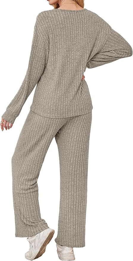 RUMIA Lounge Sets for Women 2026 Vacation Matching Track Suits Sweater Fall Outfits (S-2XL)