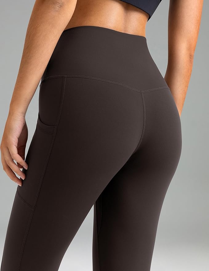 Colorfulkoala Women's High Waisted Yoga Pants 7/8 Length Leggings with Pockets