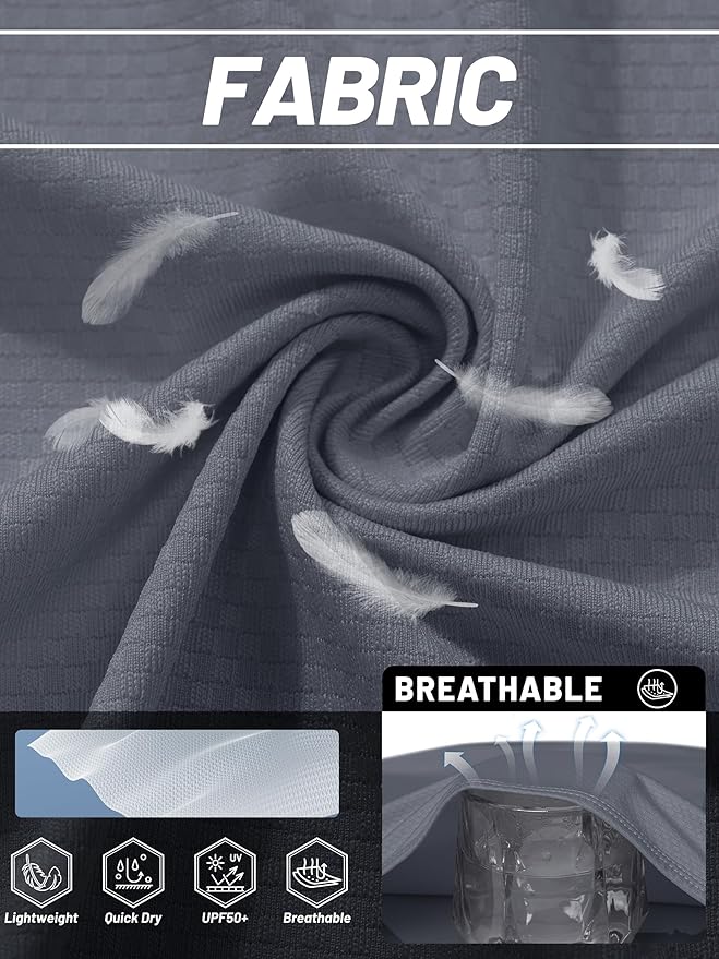 TACVASEN Women's Athletic Jackets Lightweight UV Protection Shirts Full Zip Workout Jacket UPF 50+ Long Sleeve Sun Shirt