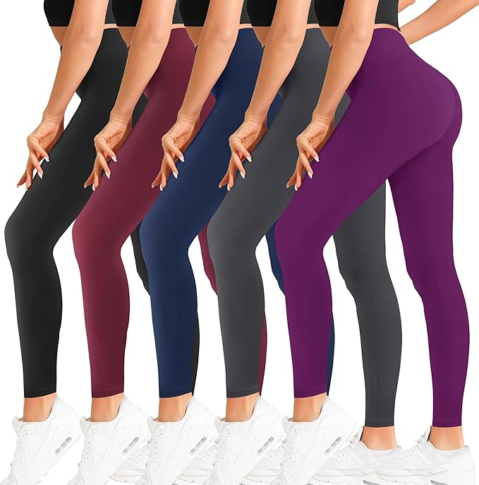 Natural Feelings Buttercloud High Waisted Leggings for Women Ultra Soft Stretch Slim Yoga Leggings