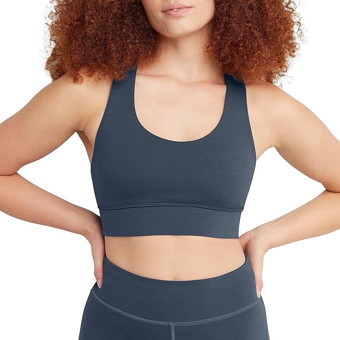 Hanes Womens Hanes Originals Women's Longline Sports Bra