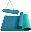 IUGA Yoga Mat Thick Non Slip Anti-tear Pilates Mat Eco Friendly Hot Yoga Mats for Workout & Exercise(72"x 24"x 6mm)