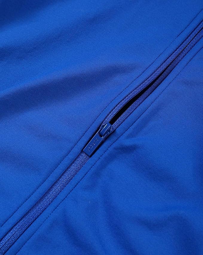 AUROLA Influence Athletic Workout Jacket for Women, Lightweight Slim Fit Full Zip Running Yoga Sports Jacket with Thumb Holes