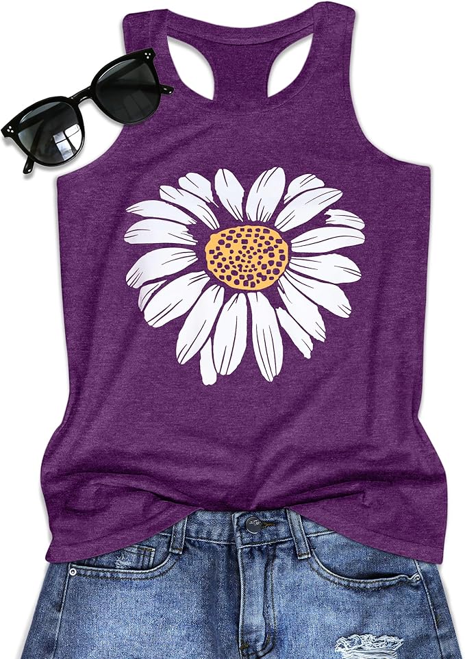 JILUVIN Tank Tops for Women Racerback Summer Sleeveless Casual Graphic Basic Top Shirts 2026