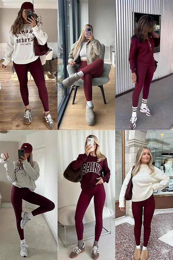 Laite Hebe Leggings for Women - High Waisted Full Length Buttery Soft Yoga Pants for Workout Athletic Daily