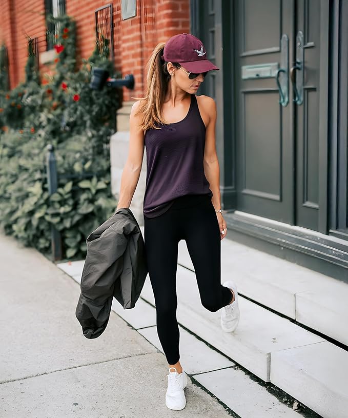 Blisset 3 Pack High Waisted Leggings for Women with Pockets Soft Active Tummy Control Pants for Yoga Running & Daily Wear