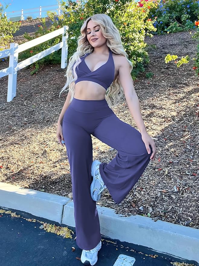 YEOREO Workout Leggings Womens No Front Seam Straight Leggings 29"/ 31.5"/ 33"/ 35" High Waist Buttery Eddiy Gym Yoga Pants