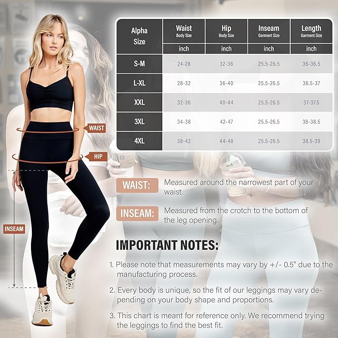 YUDSUD High Waisted Leggings for Women - Tummy Control Yoga Pants for Workout Running Athletic Women's Leggings Plus Size