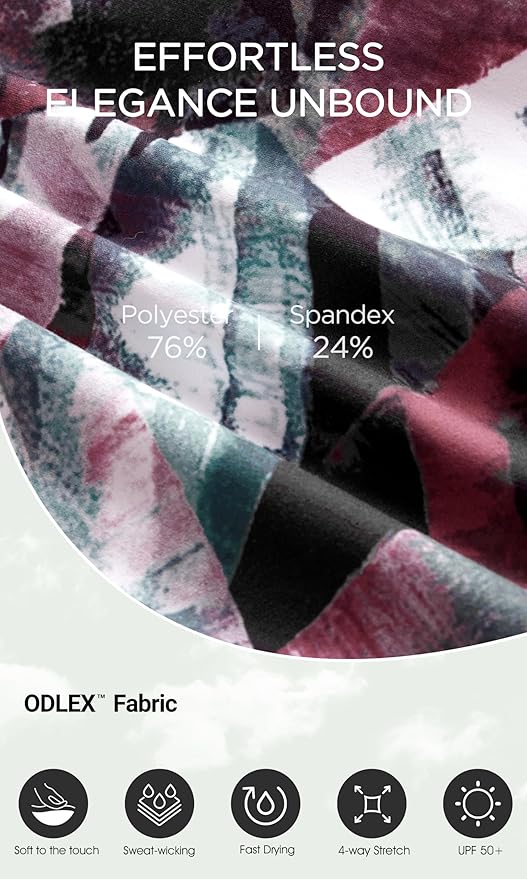 ODODOS Women's High Waisted Yoga Capris with Pockets, Tummy Control Non See Through Workout Athletic Running Capri Leggings