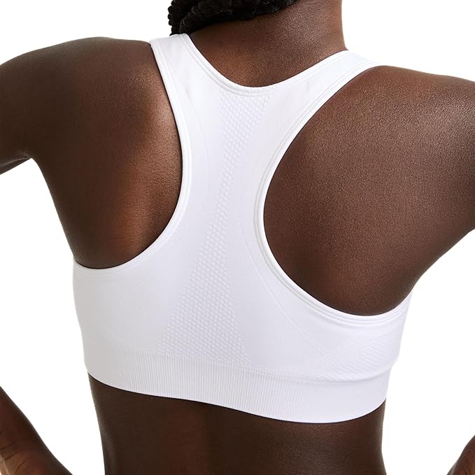 Champion Women's Sports Bra, Infinity Racerback, Moderate Support, Seamless Sports Bra for Women
